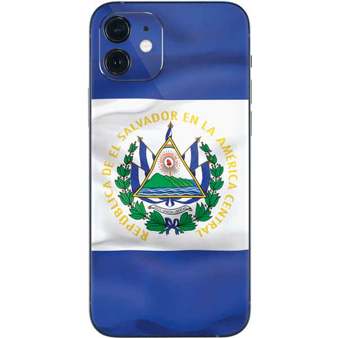 El Salvador Flag iPhone 12 Skin